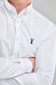 NEXT Testre simuló ing hímzett logóval férfi