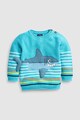 NEXT Пуловер с шарка на акула Момчета