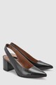 NEXT Pantofi slingback de piele cu varf ascutit Femei