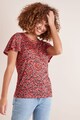 NEXT Tricou cu animal print si maneci tip clopot Femei