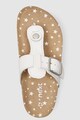 NEXT Papuci flip-flop de piele cu detaliu curea Fete