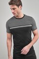 NEXT Kerek nyakú póló colorblock dizájnnal férfi