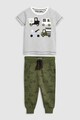 NEXT Set de pantaloni jogger si tricou - 2 piese Baieti