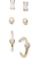 NEXT 18 karátos arannyal bevont sterling ezüst fülbevaló szett - 3 pár női