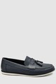 NEXT Pantofi loafer de piele ecologica, cu accesoriu cu canaf Barbati