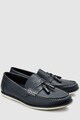 NEXT Pantofi loafer de piele ecologica, cu accesoriu cu canaf Barbati