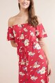 NEXT Rochie maxi cu decolteu pe umeri si imprimeu floral Femei