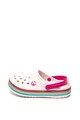 Crocs Saboti relaxed fit cu bareta slingback si paiete Fete