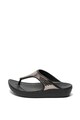 Crocs Papuci flip-flop wedge cu detalii cu aspect texturat Femei