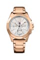 Tommy Hilfiger Ceas quartz rotund cu bratara de otel Femei