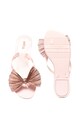 Melissa Papuci flip-flop din material cauciucat, cu funda Harmonic Fete