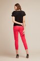 Oltre Pantaloni chino crop slim fit Femei