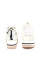 Steve Madden Pantofi sport de piele ecologica, cu talpa wedge Alley Femei