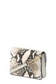 Chiara Canotti Geanta crossbody mica de piele cu model de piele de reptila Femei