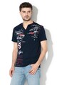 DESIGUAL Тениска Damian с текстова щампа Мъже