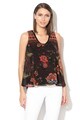 DESIGUAL Bluza fara maneci cu model floral Olaf Femei