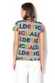 DESIGUAL Тениска Dsgl с шпиц деколте Жени