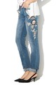 DESIGUAL Blugi slim fit drepti cu paiete Barcelona Femei