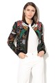 DESIGUAL Jacheta bomber din material usor, cu broderii Karin Femei