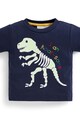 JoJo Maman Bebe Tricou cu imprimeu dinozaur Baieti