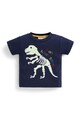 JoJo Maman Bebe Tricou cu imprimeu dinozaur Baieti