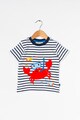 JoJo Maman Bebe Tricou in dungi cu imprimeu cu crab Baieti