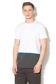 Jack & Jones Tricou slim fit cu detaliu colorblock Nathan Barbati