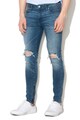 Jack & Jones Liam skinny fit farmernadrág szaggatott dizájnnal férfi