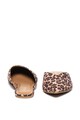 Pieces Saboti cu animal print Cameo Femei