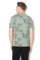 Jack & Jones Tricou polo slim fit cu model floral Fun Barbati