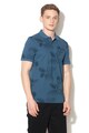 Jack & Jones Tricou polo slim fit cu model floral Fun Barbati