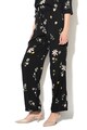 JdY Pantaloni cu model floral si croiala ampla Star Femei