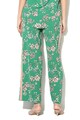 Only Pantaloni drepti cu model floral Casa Femei