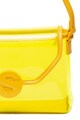 Sisley Geanta crossbody cu aspect transparent Femei