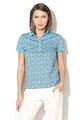 United Colors of Benetton Tricou polo cu model floral Femei