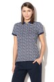 United Colors of Benetton Tricou polo cu model floral Femei