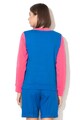United Colors of Benetton Bluza sport cu decolteu la baza gatului si model colorblock Femei