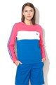 United Colors of Benetton Bluza sport cu decolteu la baza gatului si model colorblock Femei