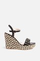 Motivi Sandale wedge tip espadrile cu strasuri Femei