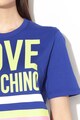 Love Moschino Tricou lejer cu logo Femei