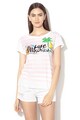 Love Moschino Tricou din amestec de modal, cu imprimeu Femei