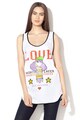 Love Moschino Top cu imprimeu grafic Femei