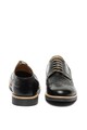 Zee Lane Bőr brogue cipő texturált részletekkel férfi
