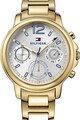 Tommy Hilfiger Ceas cu functii multiple decorat cu zirconia Claudia Femei