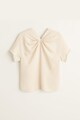 Mango Сатинирана блуза Dust с плисиран дизайн Жени