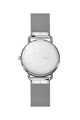 Skagen Ceas analog cu bratara metalica cu aspect de plasa Barbati