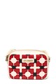 Love Moschino Geanta crossbody mica de piele ecologica, cu broderii Femei