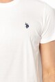 U.S. Polo Assn. Tricou cu detaliu logo brodat Barbati