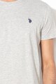 U.S. Polo Assn. Tricou cu detaliu logo brodat Barbati