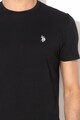 U.S. Polo Assn. Tricou cu detaliu logo brodat Barbati